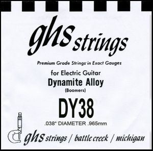 GHS 5-th string for electric guitar - 0.38"
