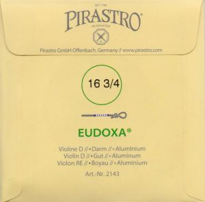 Pirastro Eudoxa за цигулка D Aluminium/Gut