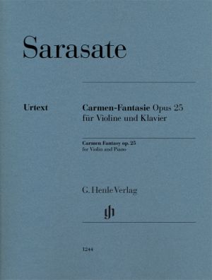 Sarasate - Carmen - Fantasie  op. 25 for violin and piano
