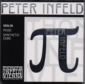 Thomastik Peter Infeld Violin strings set PI100  ( with E Chrome Steel/Platinum plated )