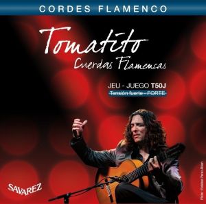 Savarez Tomatito Flamenco strings clear nylon forte tension