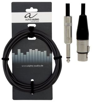 1.5 метра микрофонен кабел канон - жак Alpha Audio - XK  