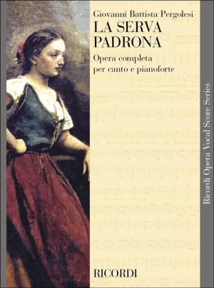 Pergolesi - La Serva Pedrona vocal score