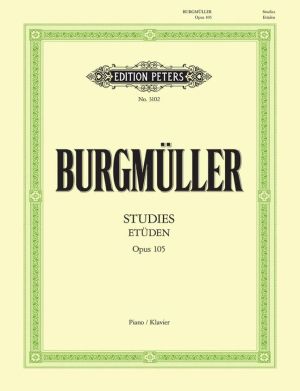 Burgmuller  op.105 studies for piano 