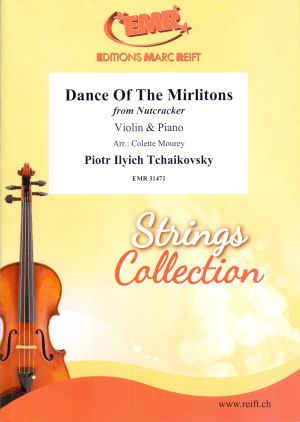 Tchaikovsky - Dance Of The Mirlitons for violin and piano