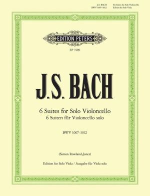 J.S.Bach Six suites for viola  BWV 1007-1012