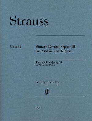 Щраус  - Соната за цигулка и пиано оп. 18