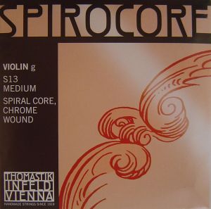 Thomastik Spirocore Violin string G Spiral core/Chrome wound