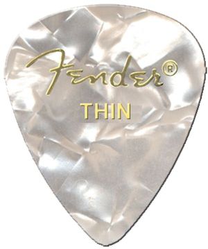 Fender ser. 351 pick size thin