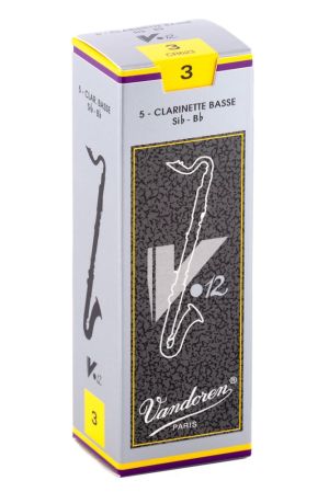Vandoren V12 Bass Clarinet Reeds size 3 - box