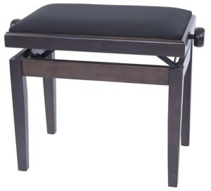 GEWA  130160  стол за пиано тъмен орех мат 