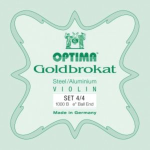 Optima Lenzner Goldbrokat струни за цигулка 4/4 - комплект с топче