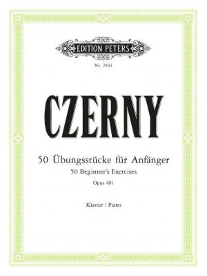 Czerny 50 Beginners  Excersises Opus 481