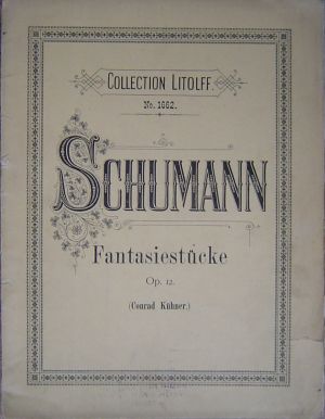 Schumann Fantasiestucke op.12