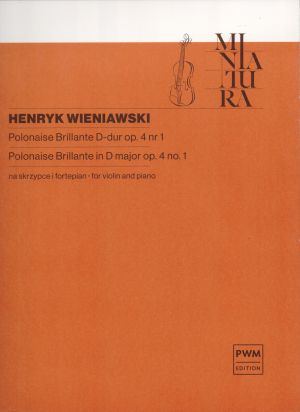 Виенявски - Брилянтен полонез оп. 4 , No. 1  за цигулка и пиано