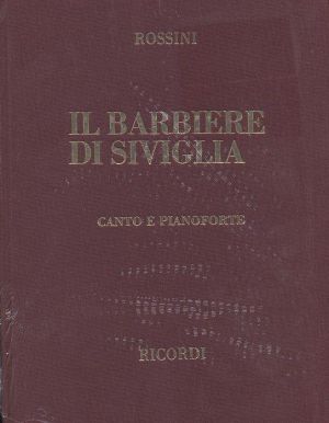 Rossini - Il Barbiere Di Siviglia vocal score CP 13180901