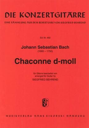 Bach - Chaconne D minor for guitar 