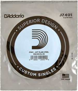 D'Addario J7401 1st 011 Mandolin Single String