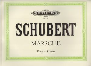 Franz Schubert  Marsche  ( four hands )