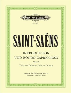 Сен-Санс - Интродукция и Рондо капричиозо оп.28 за цигулка и пиано