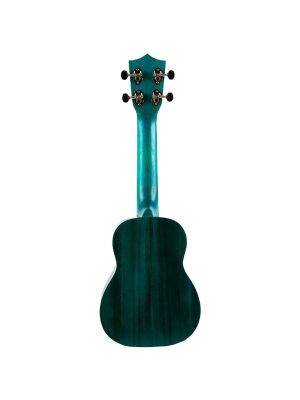 сопран  укулеле BUMBLEBEE   синьо - зелено