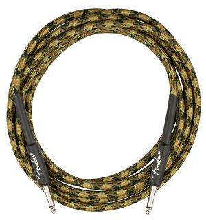 Fender Professional cable 3m Woodland Camo