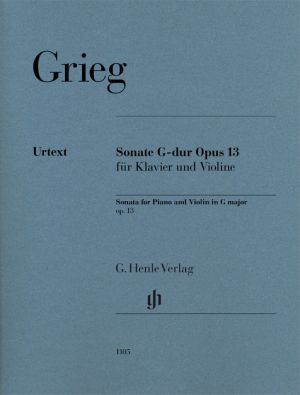 Григ - Соната за цигулка и пиано сол мажор  оп.13