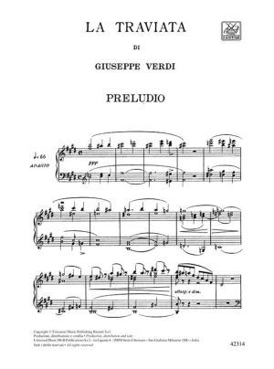 Верди - Травиата клавирно извлечение