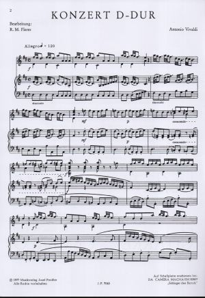 Вивалди - Концерт за китара и пиано в ре мажор