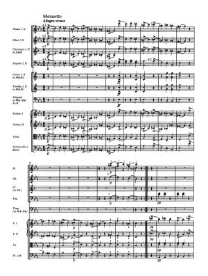Шуберт Симфония no. 4 in C minor D 417 "Tragic" малка партитура
