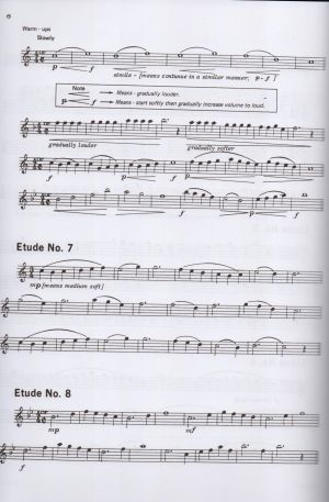 Упражнения и мелодични етюди за флейта ниво 1
