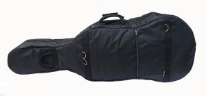 Cello Bag 3/4,black 20mm pading