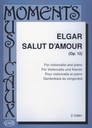 Елгар - Salut d'amour оп.12 за чело и пиано