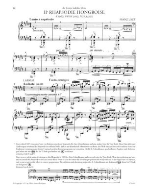 Liszt - Ungarische Rhapsodie Nr.2
