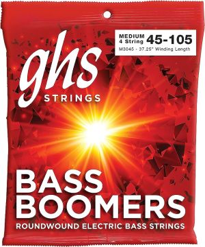 GHS Boomers strings for 4-string Bass guitar - 045 - 105