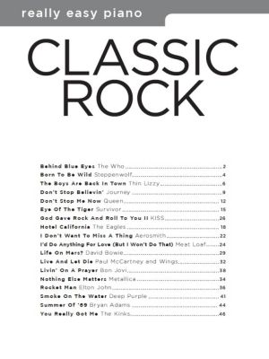 REALLY EASY PIANO: CLASSIC ROCK