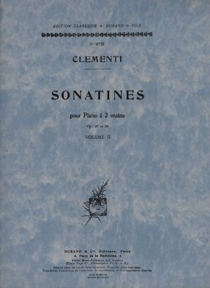 Clementi   SONATINE OP.  37, 38