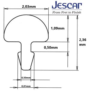 позиции JESCAR 43080-S Large/Jumbo 668620 стомана