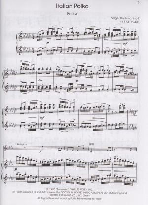 Sergei Rachmaninov PIANOWORKS  Duets & Trios