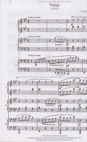 Sergei Rachmaninov PIANOWORKS  Duets & Trios