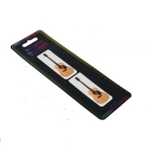 Magnetic bookmark guitar 2er