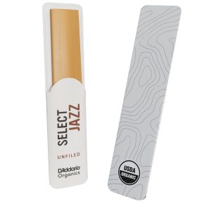 DADDARIO Woodwinds ORRS05TSX2H ORGANIC SELECT JAZZ UNFILED  Tenor Sax Reed