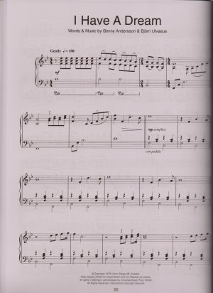 ABBA Gold: Piano Solo