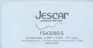 позиции JESCAR FS43080-S  Stainless Steel комплект 25 броя