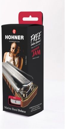HOHNER Marine Band Deluxe C Harmonica