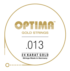 Optima струна за електирческа китара 24K gold 013