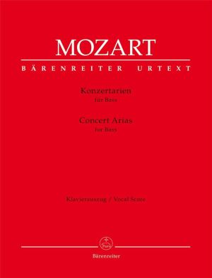 Mozart    Concert Arias For Bass Voice And Piano