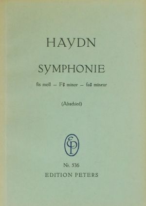 Haydn Symphonie №45 (Abdchied) fis-moll