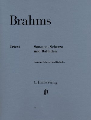 Brahms - Sonatas,Scherzo and Ballades