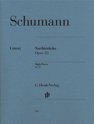 Schumann Nachtstucke  opus 23